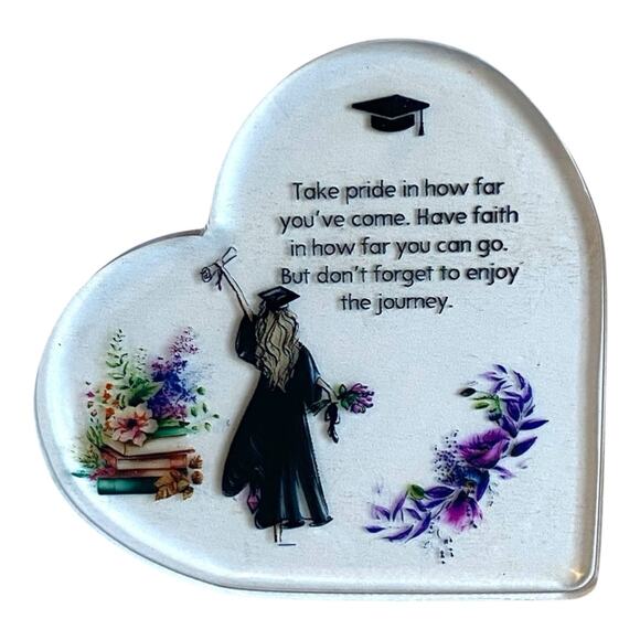 Graduation Gift Bundle Frame, Heart Signs, Plush Bear, Tassel Wand & Keepsake - Picture 2 of 9